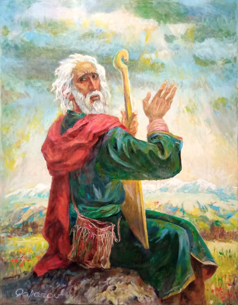 rəssam_Mirzəağa_Qafarov_Dədə_Qorqud